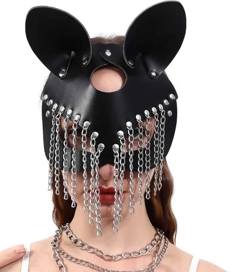 Gothic BDSM Car Mask ( K0240 )