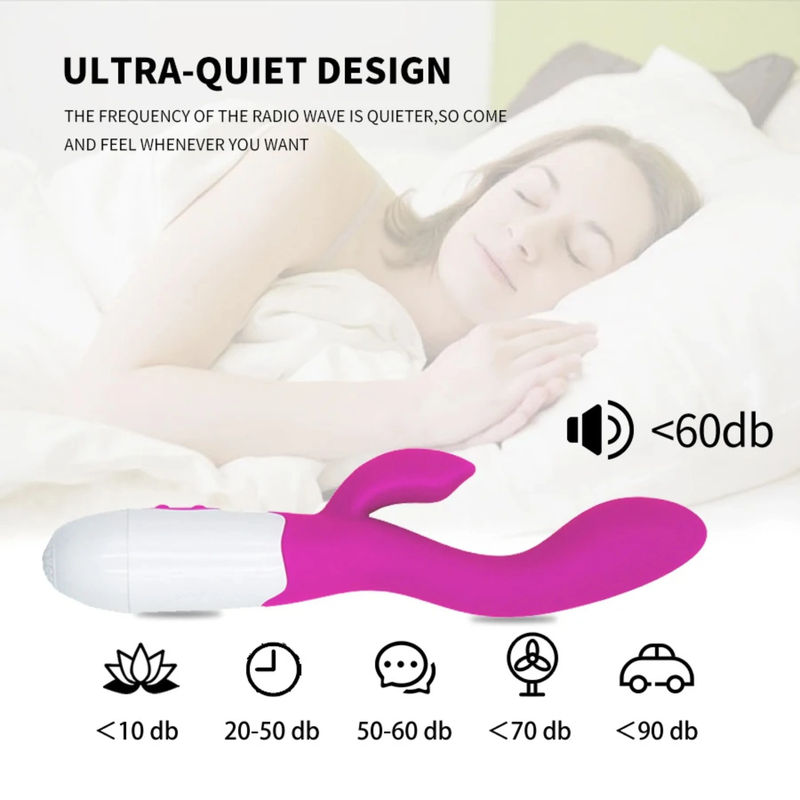 Double Spot Rabbit Vibrator ( B0214 )