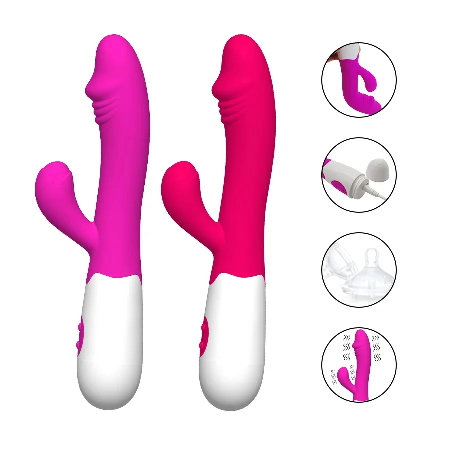 Double Spot Rabbit Vibrator ( B0251 )