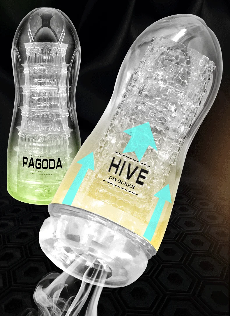 Re-Usable Handheld Male Pocket Pussy Masturbator Cup ( F0121 )