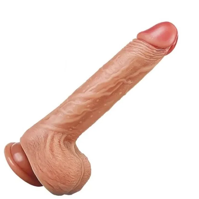 Vibrating Silicone Dildo with Remote Control - ( D0768 )