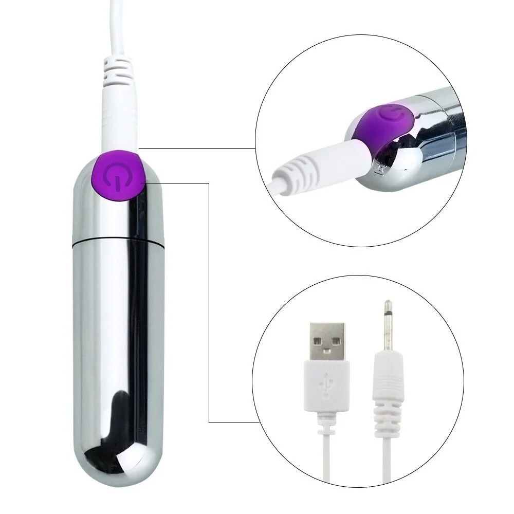 Mini Rechargeable Clitoral Bullet Vibrator ( C0126 )