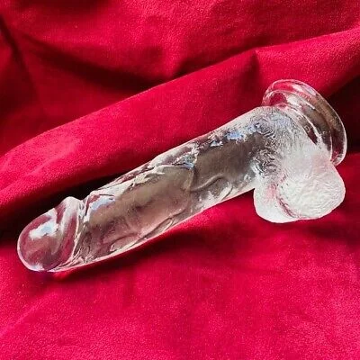 5 Inch Transparent Clear Dildo ( D0714 )