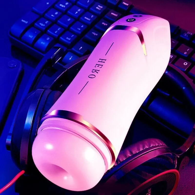 HandsFree Automatic Male Pocket Pussy Sucking Vibrator ( F0311 )