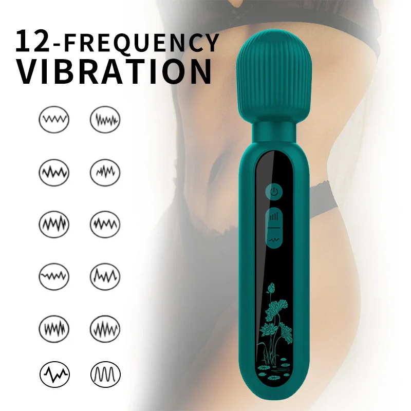 Cordless-Whisper Wand Vibrator ( A0454 )