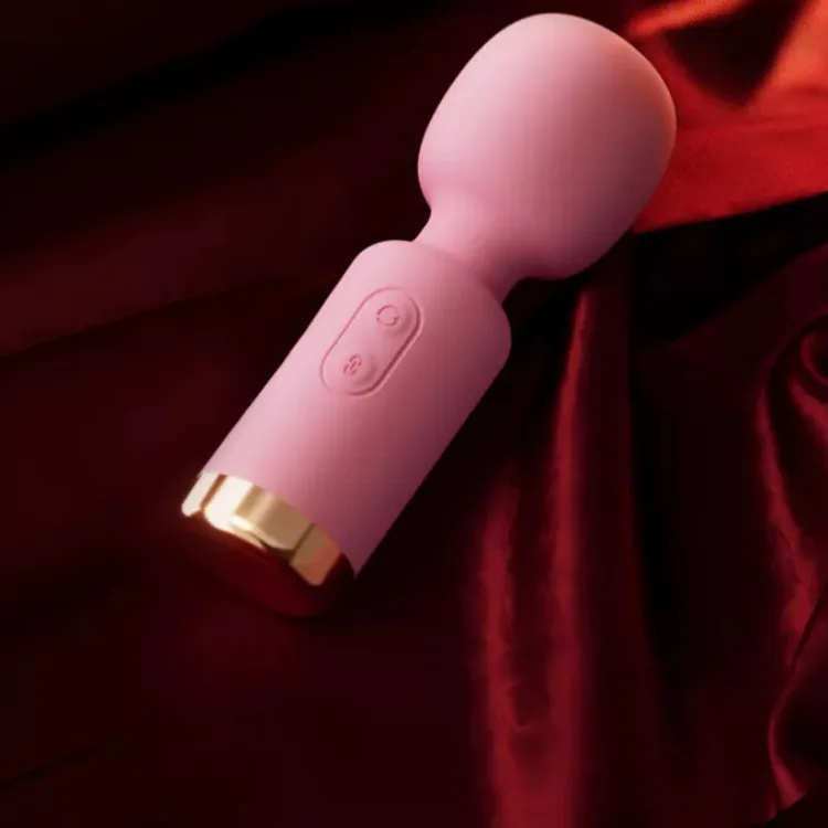 Secret Orgasm Mini Wand Vibrator – Pocket Size Rechargeable Massager (A0303)