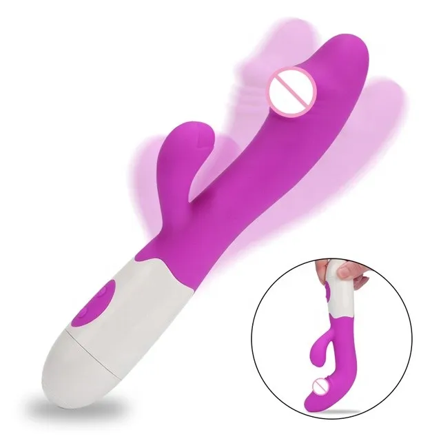 Double Spot Rabbit Vibrator ( B0250 )