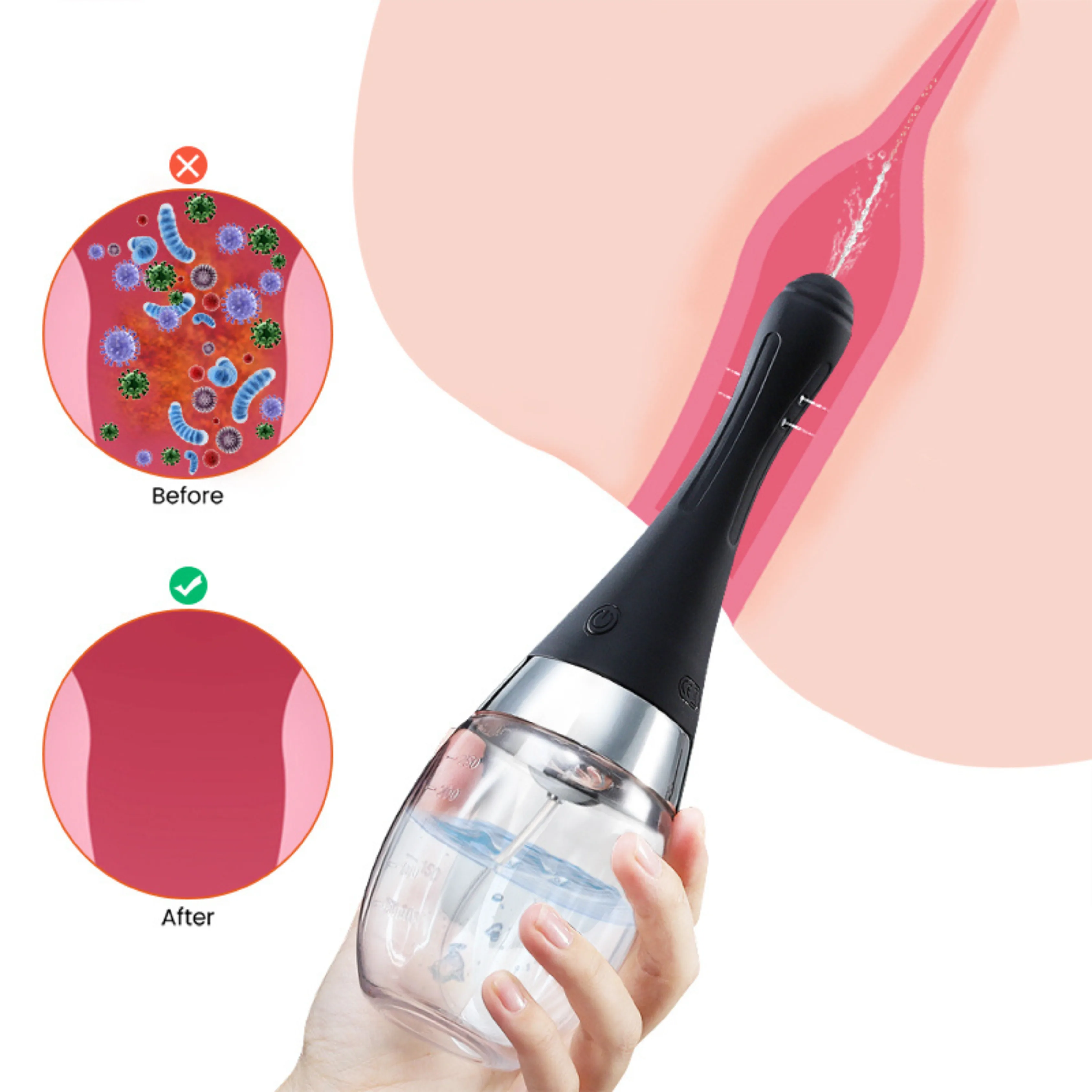Enema Anal Pussy Cleaner ( E0458 )