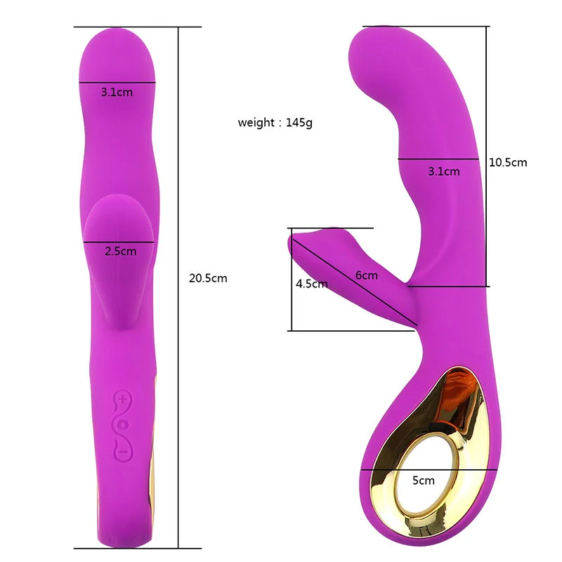 Dual Head Rabbit Vibrator ( B0220 )