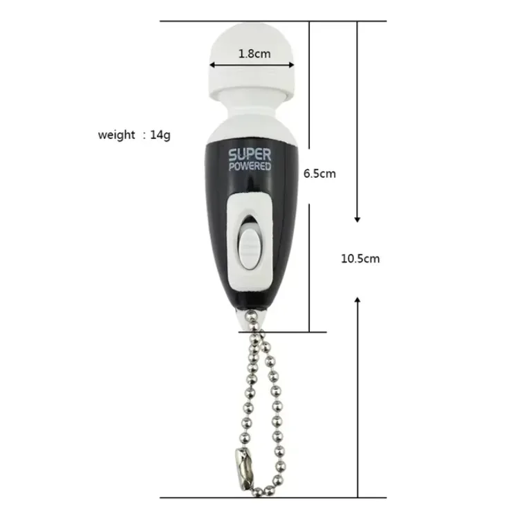 Mini Keychain Wand Vibrator – Portable Pocket Massager ( A0300 )