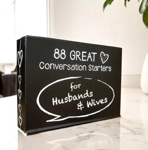 88 Great Conversation Starters Cards for Married Christian Couple ( K0918 )