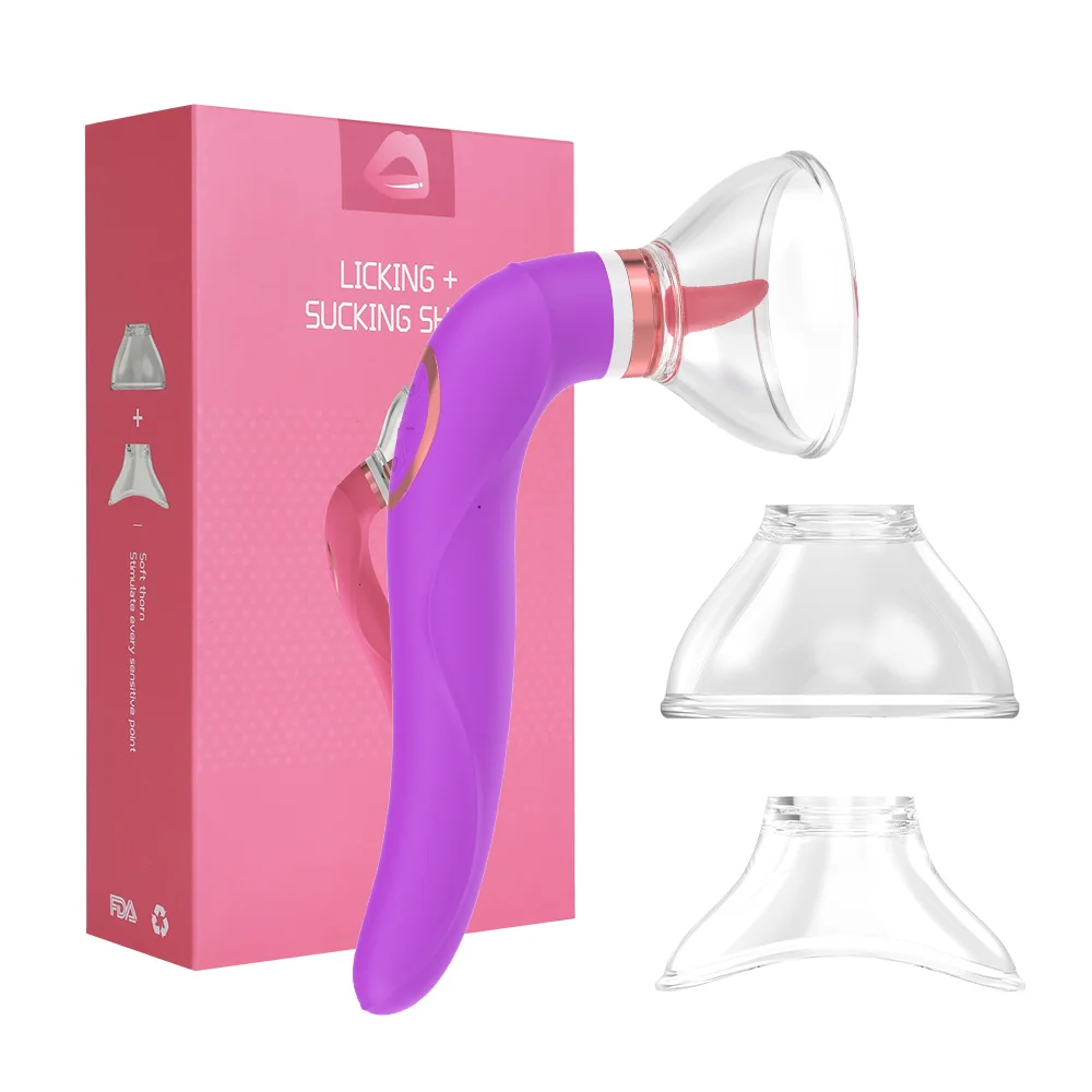 Female Clitoral Sucking Tongue Vibrator ( C0211 )