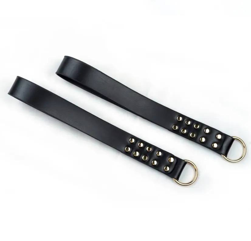 PU Leather BDSM Loop Whip – Black ( K0186 )