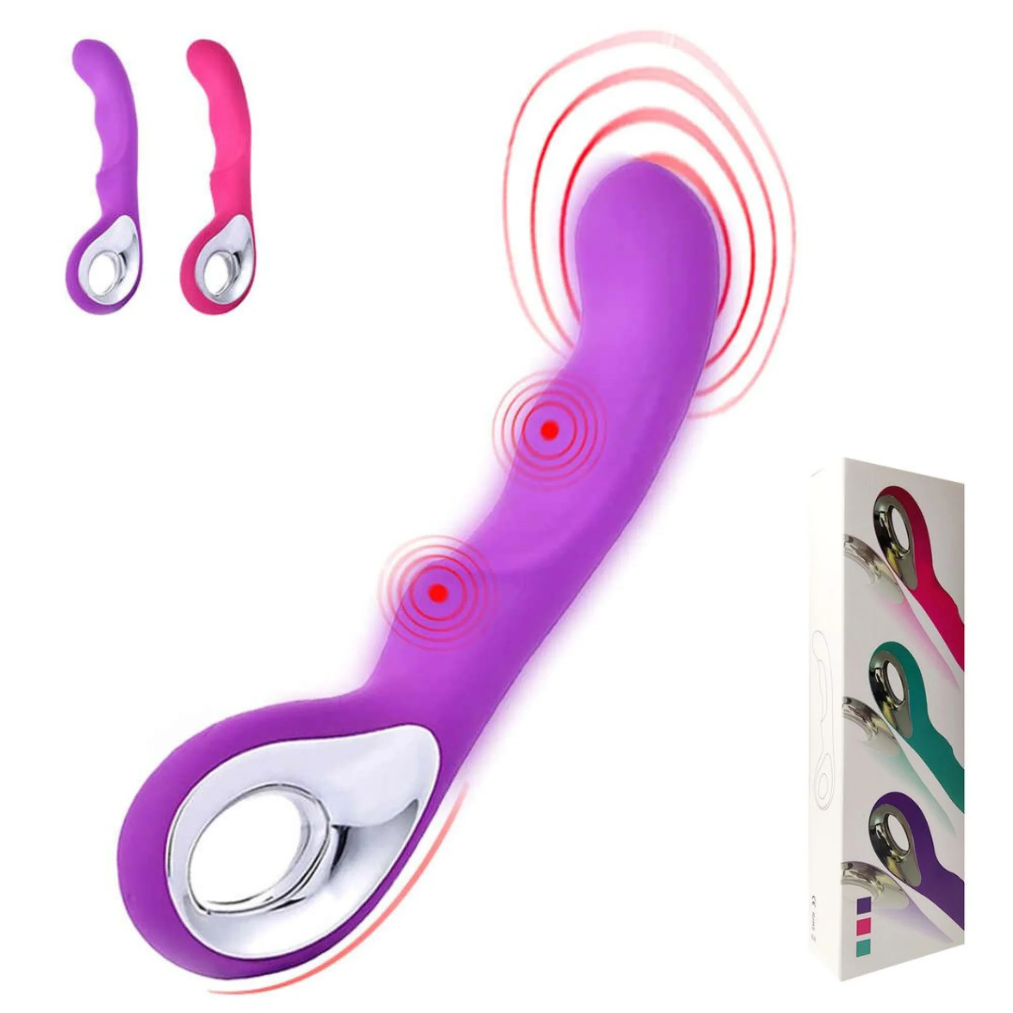 Jack Ke 10-Speed Rechargeable G-Spot Wand Vibrator ( A0204 )