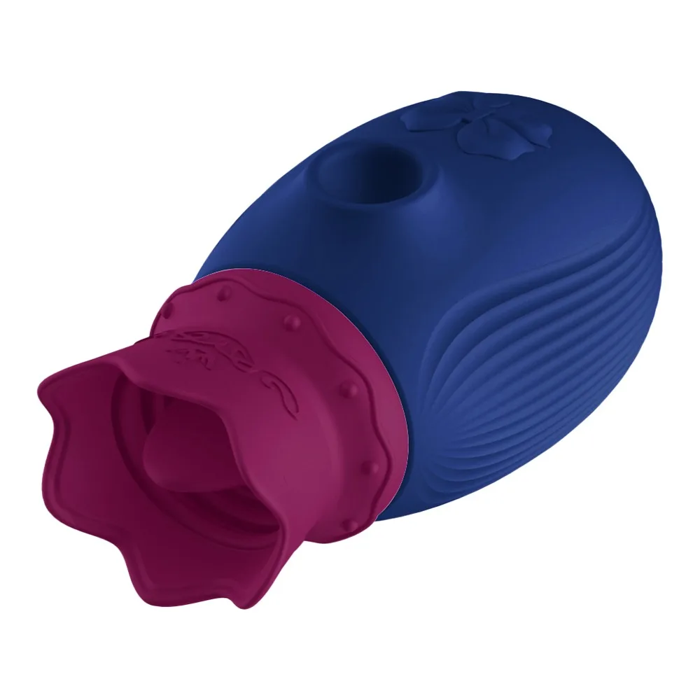 The Crown - 2 in 1 Clit sucker & licker Vibrator ( C0130 )