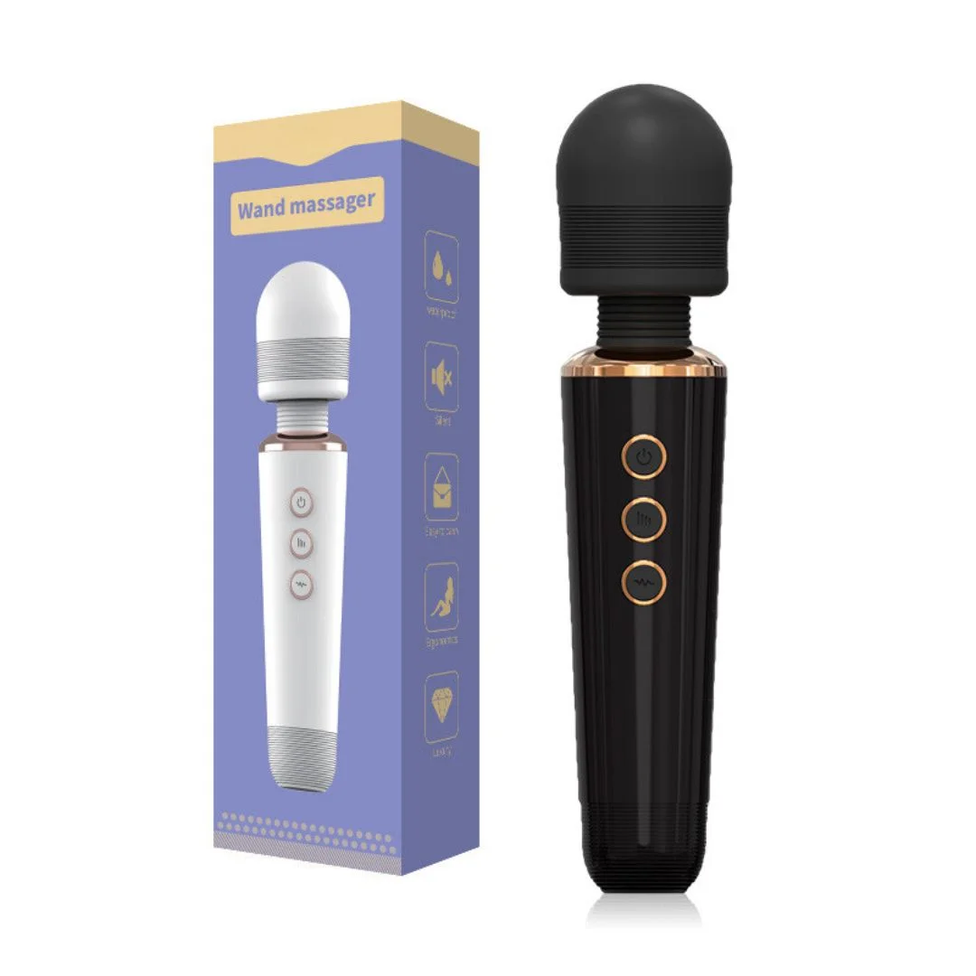 Therapeutic Rechargeable Wand Vibrator Massager ( A0458 )