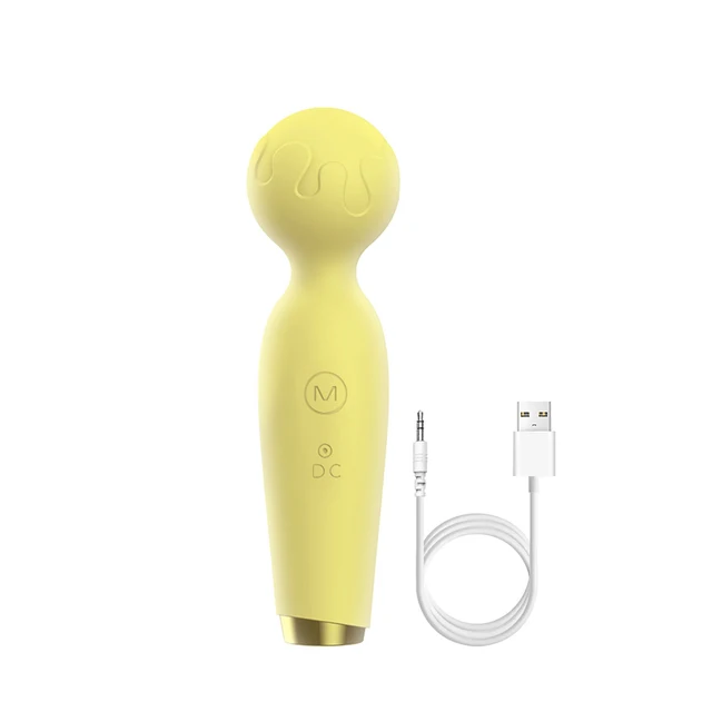 Vellow Mini-Wand Vibrator ( A0209 )