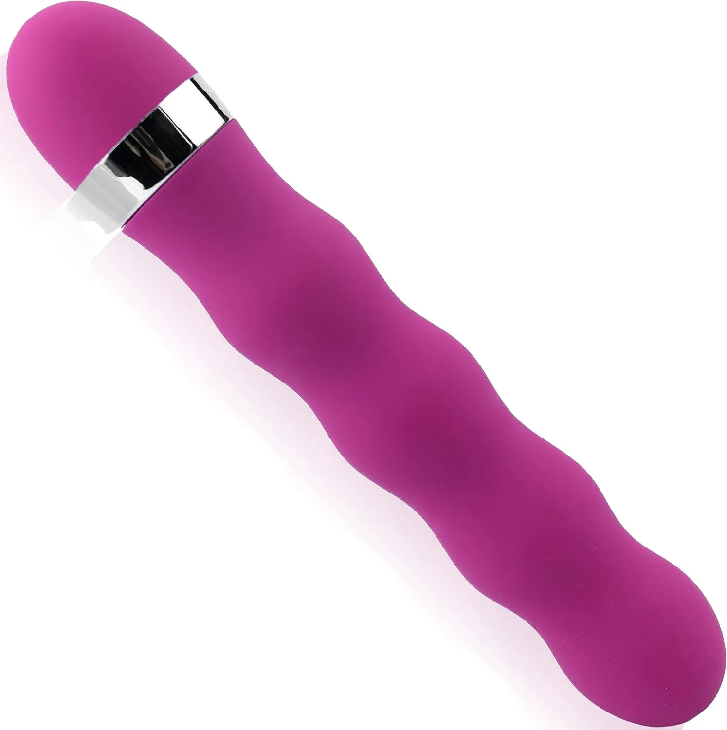 Ripple Silicone G-Spot Vibrator – Quiet Waterproof Personal Massager ( A0101 )