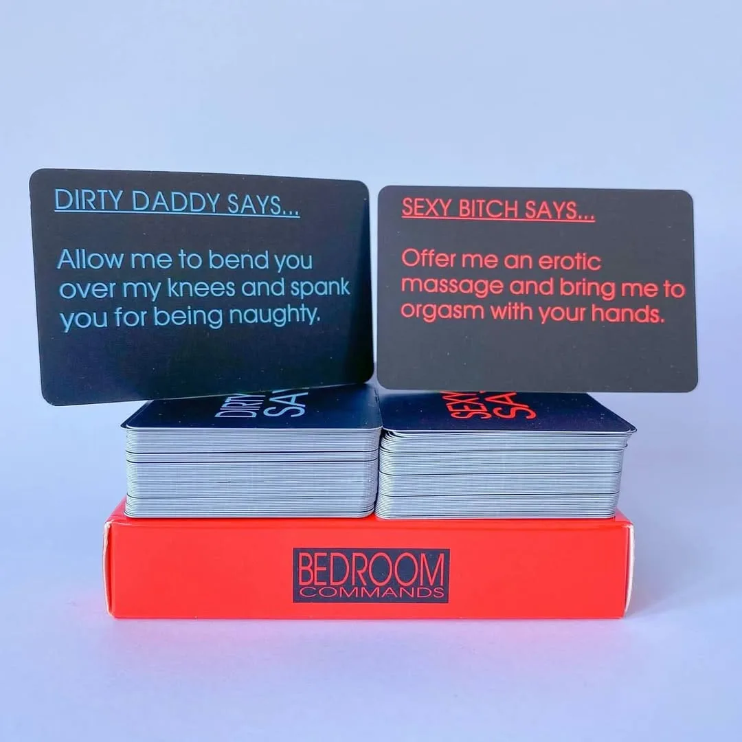Bedroom Commands Card Game ( K0915 )