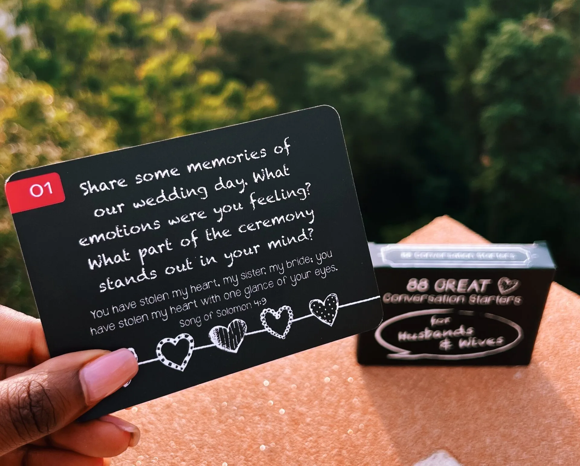 88 Great Conversation Starters Cards for Married Christian Couple ( K0918 )