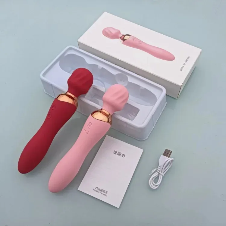 Born to Feeling Dual Head Wand Vibrator Massager ( A0330 )