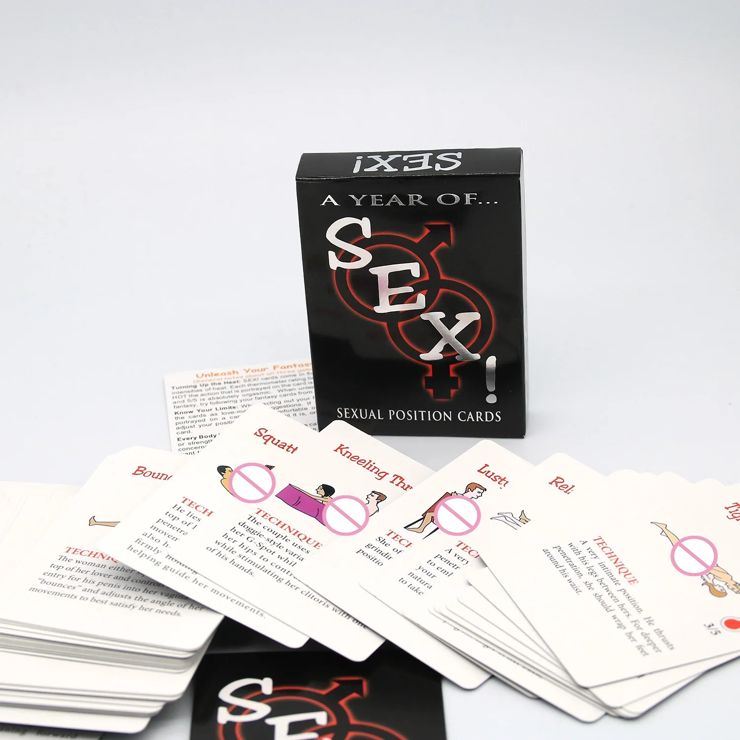 The 50 Positioning - Couple Cards ( K0941 )