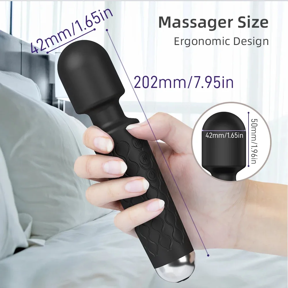 Geil Handheld Wand Vibrator – Powerful Rechargeable Personal Massager ( A0210 )