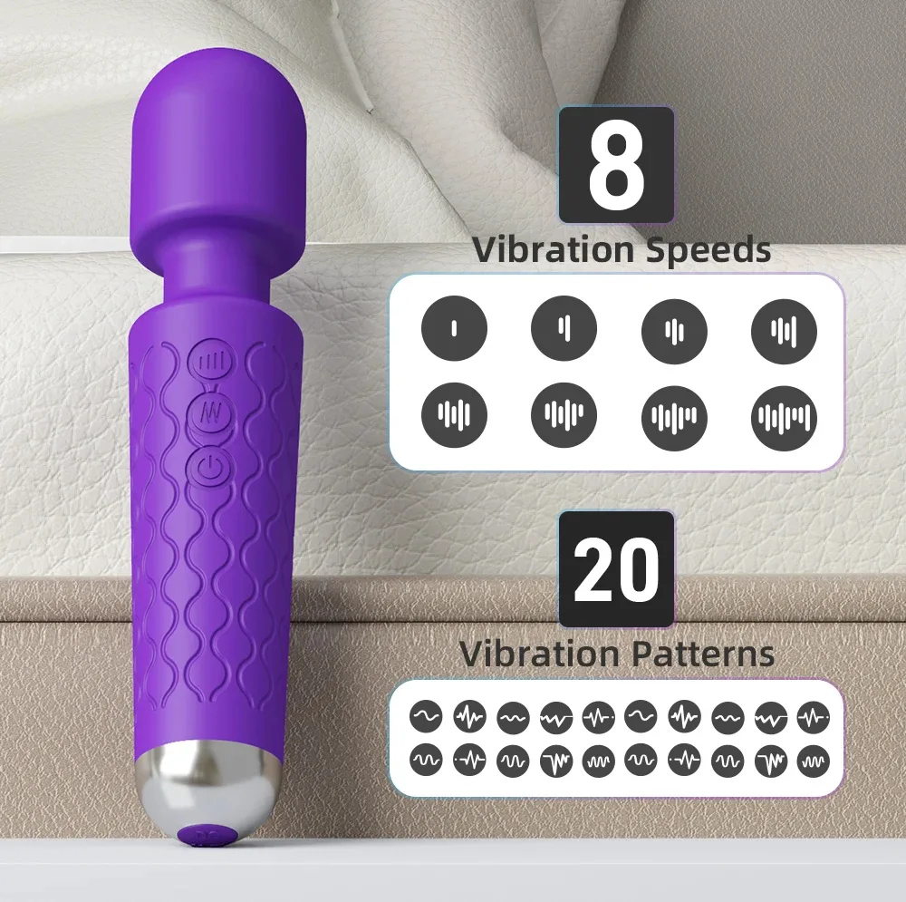 Geil Handheld Wand Vibrator – Powerful Rechargeable Personal Massager ( A0210 )