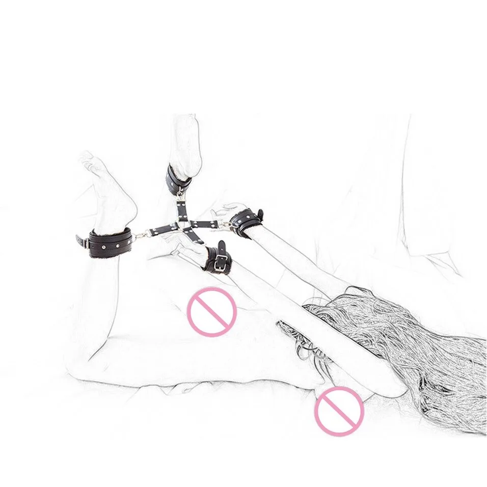 Cross Connector Restraints Wrist Ankle Cuffs ( K0440 )