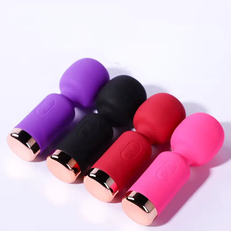 Secret Orgasm Mini Wand Vibrator – Pocket Size Rechargeable Massager (A0303)