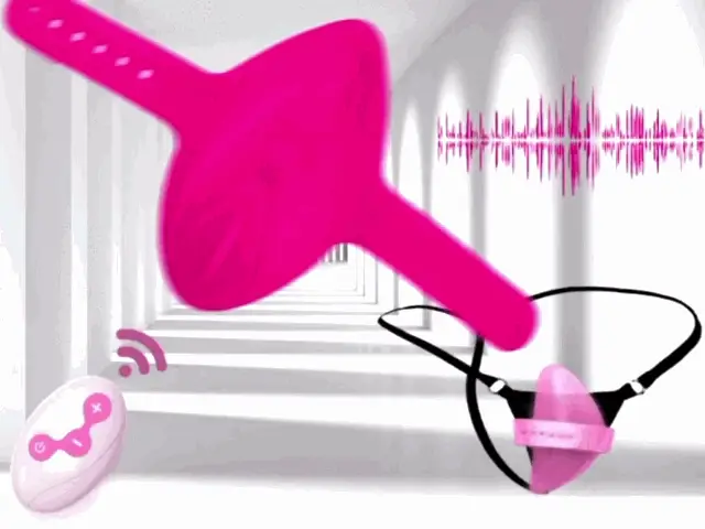 Remote Controlled Panty Vibrator ( C0331 ) - Pink Color