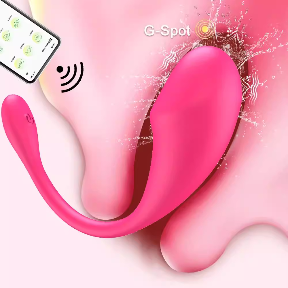 Smart App Control Love Egg Vibrator – USB Rechargeable Remote Massager ( C0304 )