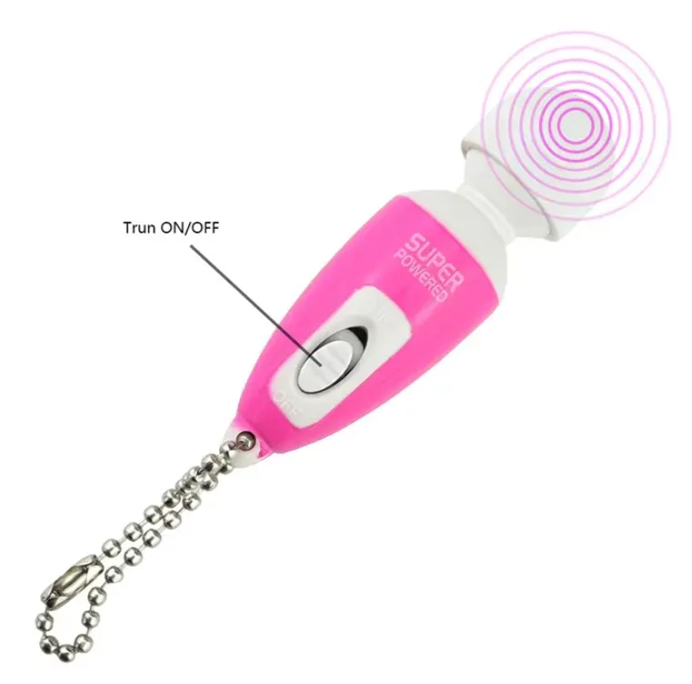 Mini Keychain Wand Vibrator – Portable Pocket Massager ( A0300 )