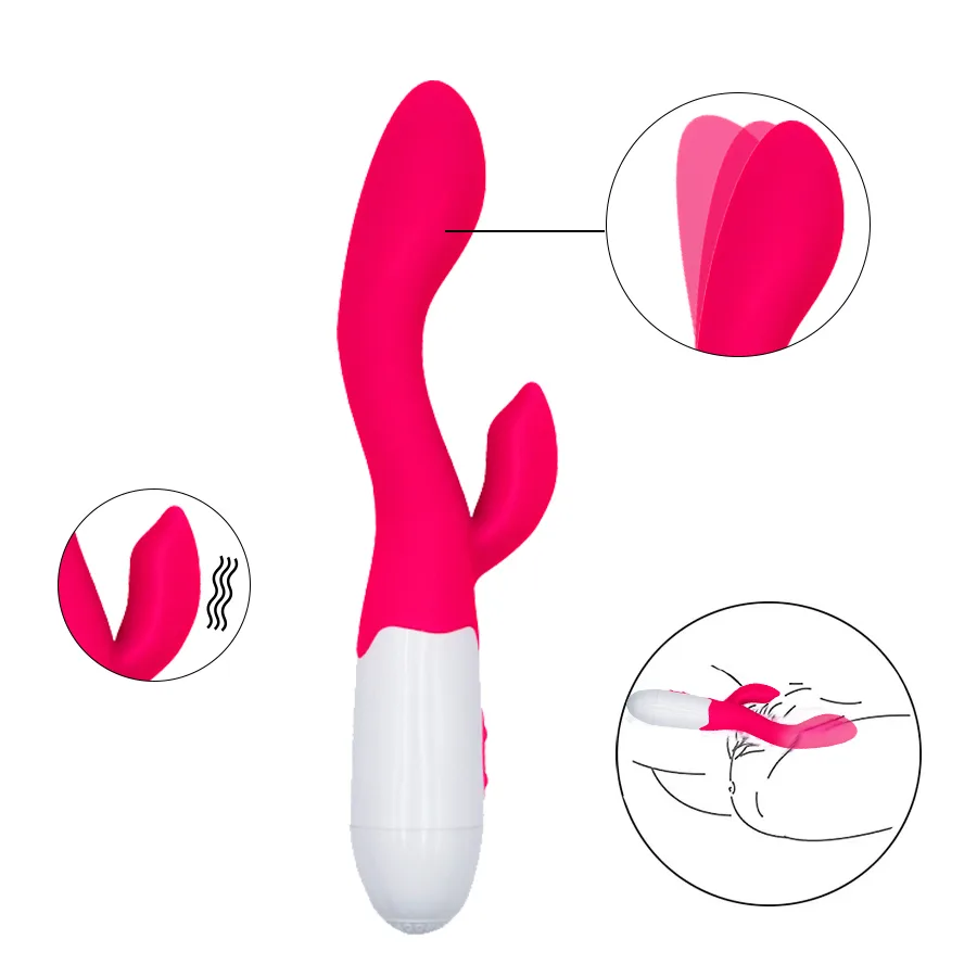 Double Spot Rabbit Vibrator ( B0213 )