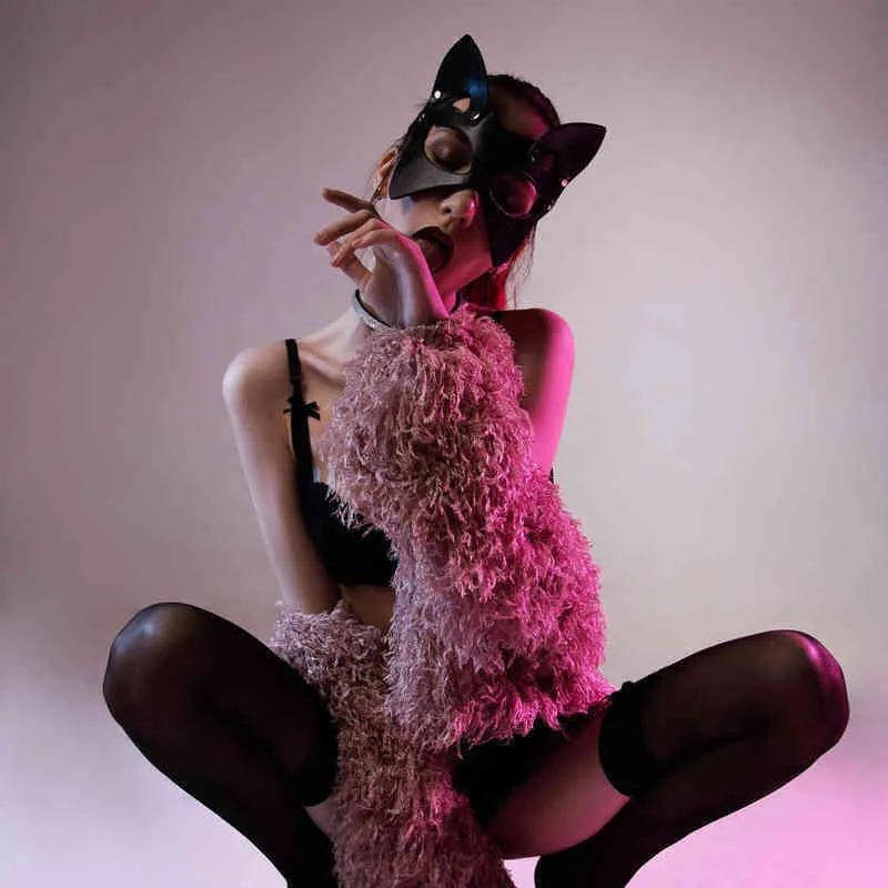 Gothic BDSM Car Mask ( K0240 )