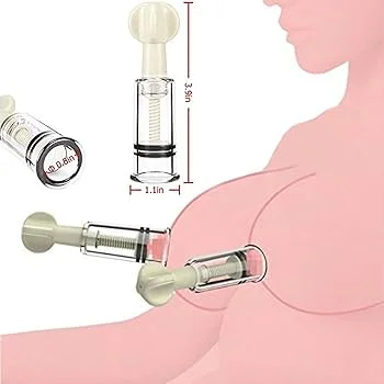 Twisted Nipple Suckers - Adjustable Suction for Intimate Pleasure |  ( C0128 )