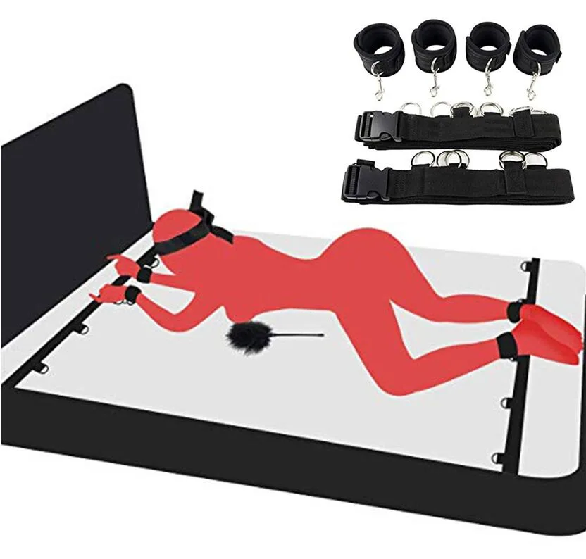 Bed Bondage Restraints BDSM Kit ( K0482 )
