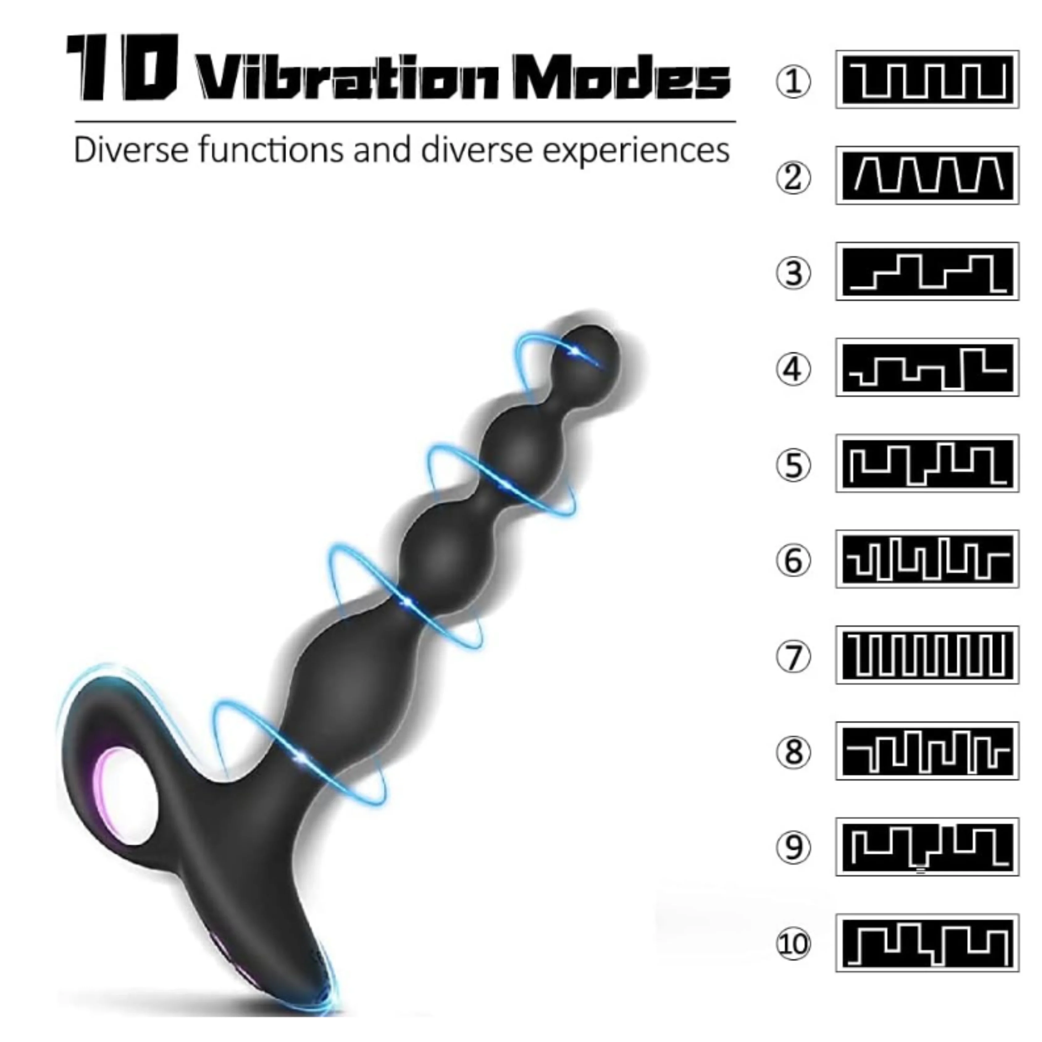 Remote Controlled Anal Vibrator ( E0905 )