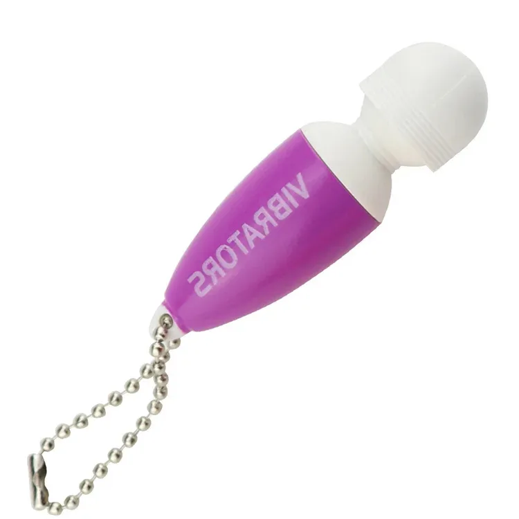 Mini Keychain Wand Vibrator – Portable Pocket Massager ( A0300 )