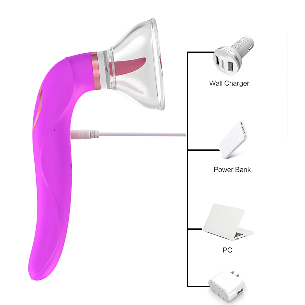 Female Clitoral Sucking Tongue Vibrator ( C0211 )