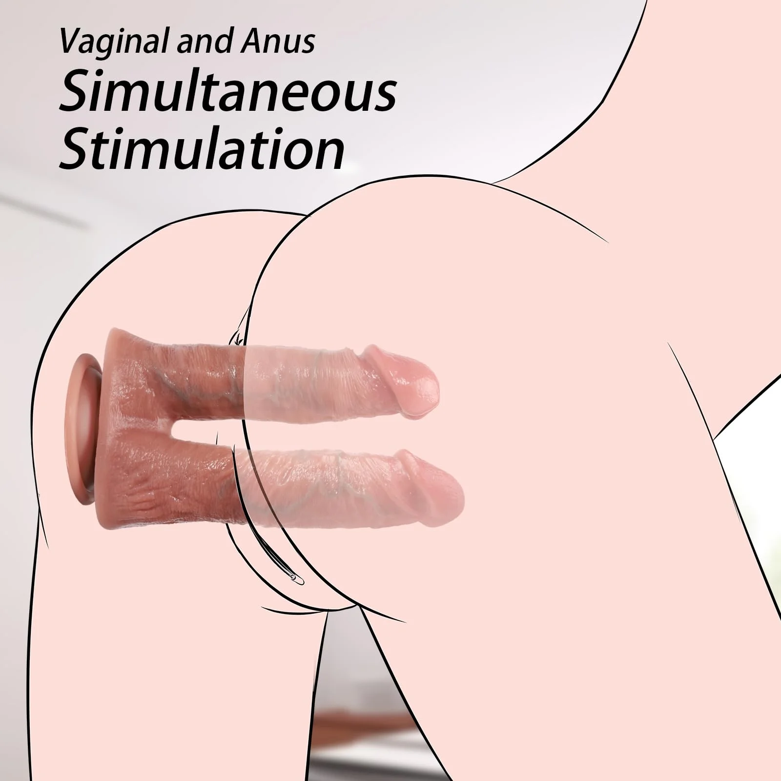 Double-D Pleasure Dildo ( D0930 )