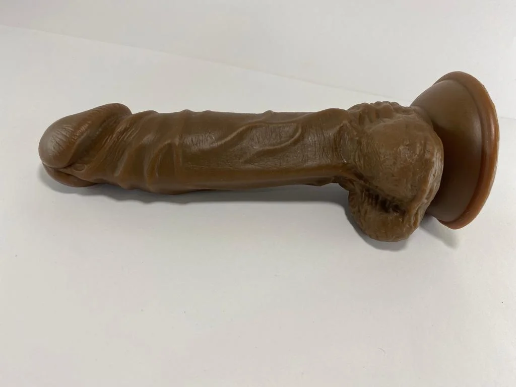 Dark Chocolate Veined Dildo ( D0702 )