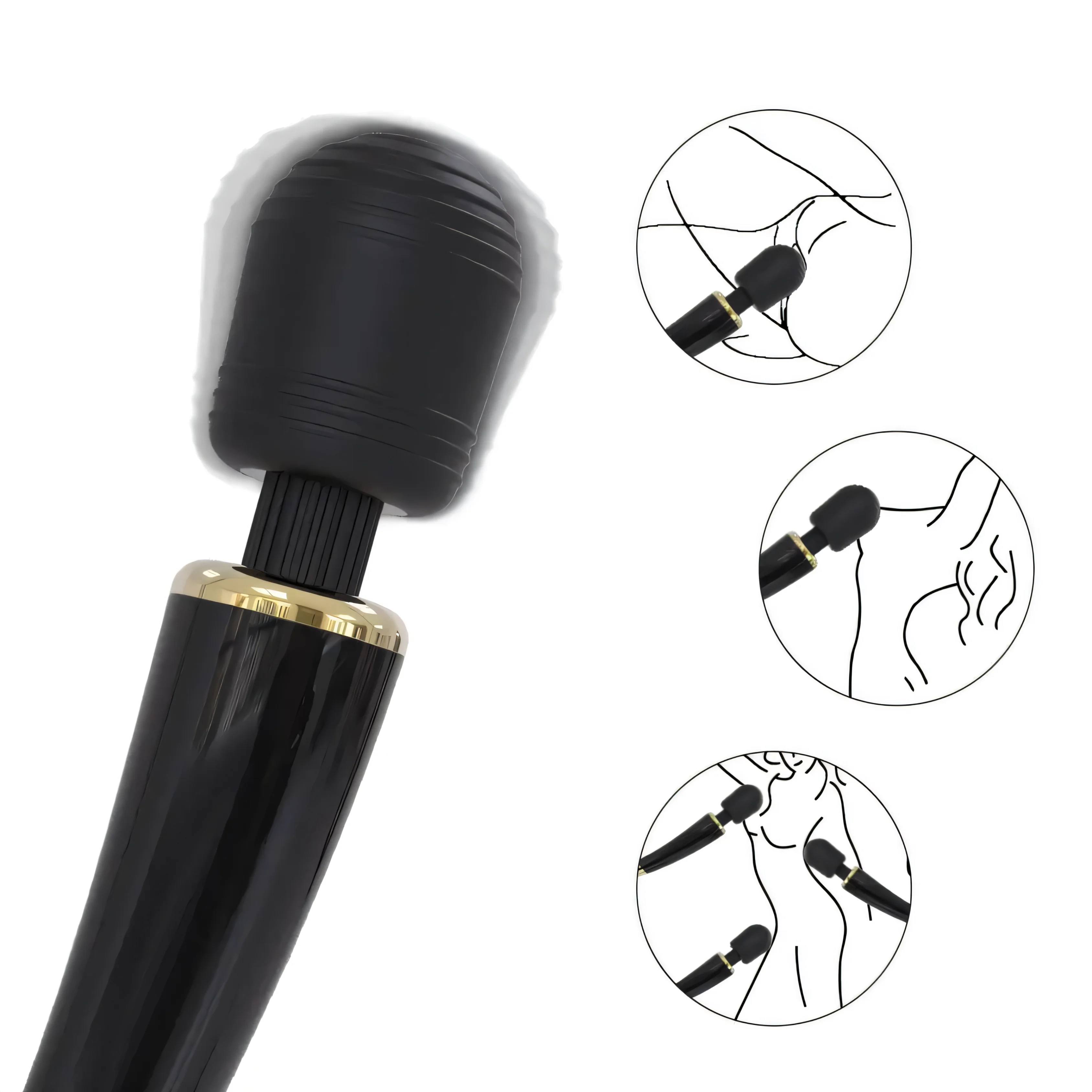 Av Super Wand Vibrator ( A0550 )