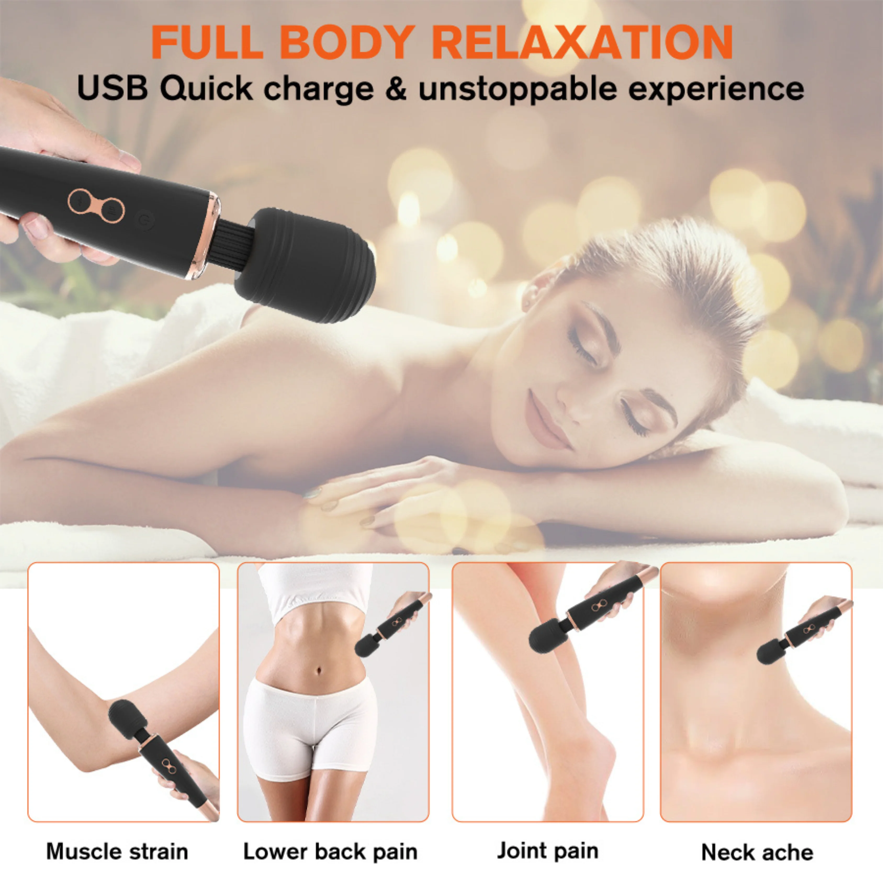 Av Super Wand Vibrator ( A0550 )