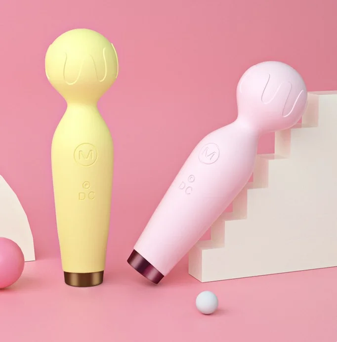 Vellow Mini-Wand Vibrator ( A0209 )