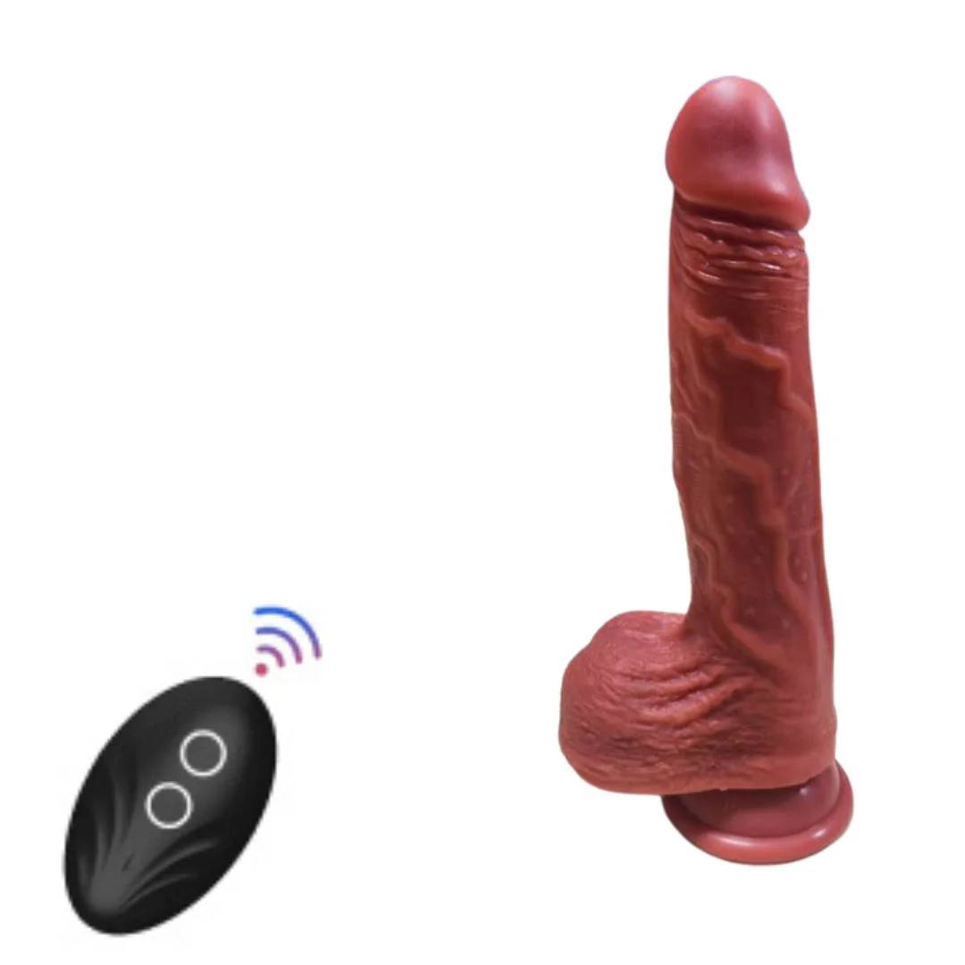 Ultra Realistic Vibrating Suction Cup Dildo 7 Inch ( D0776 )