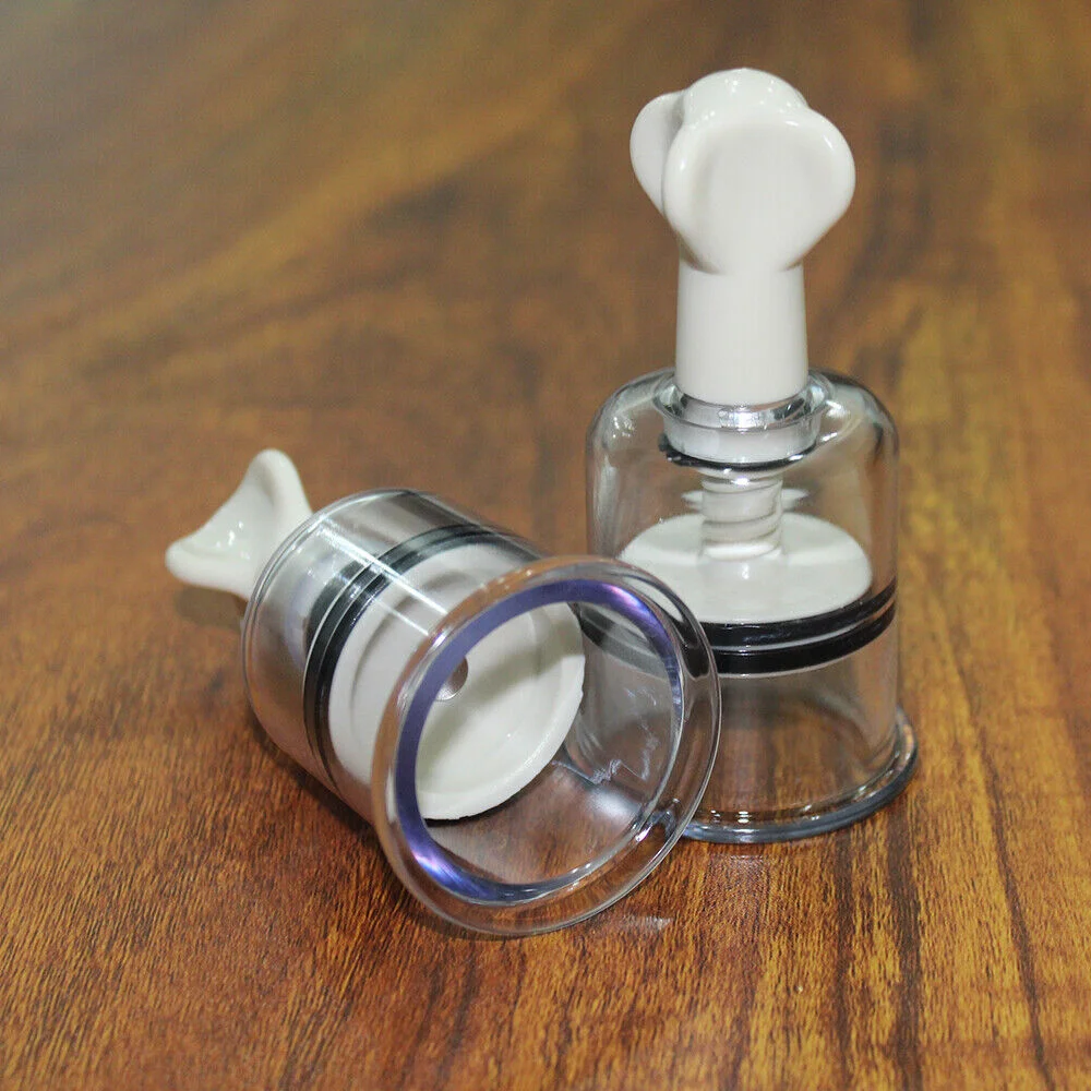 Twisted Nipple Suckers - Adjustable Suction for Intimate Pleasure |  ( C0128 )