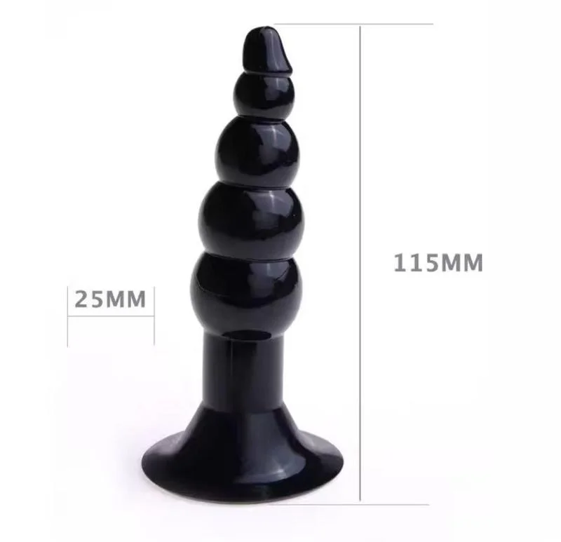 Ripple Plug Pro – Silicone Anal Training Plug with Suction Base ( E0409 )