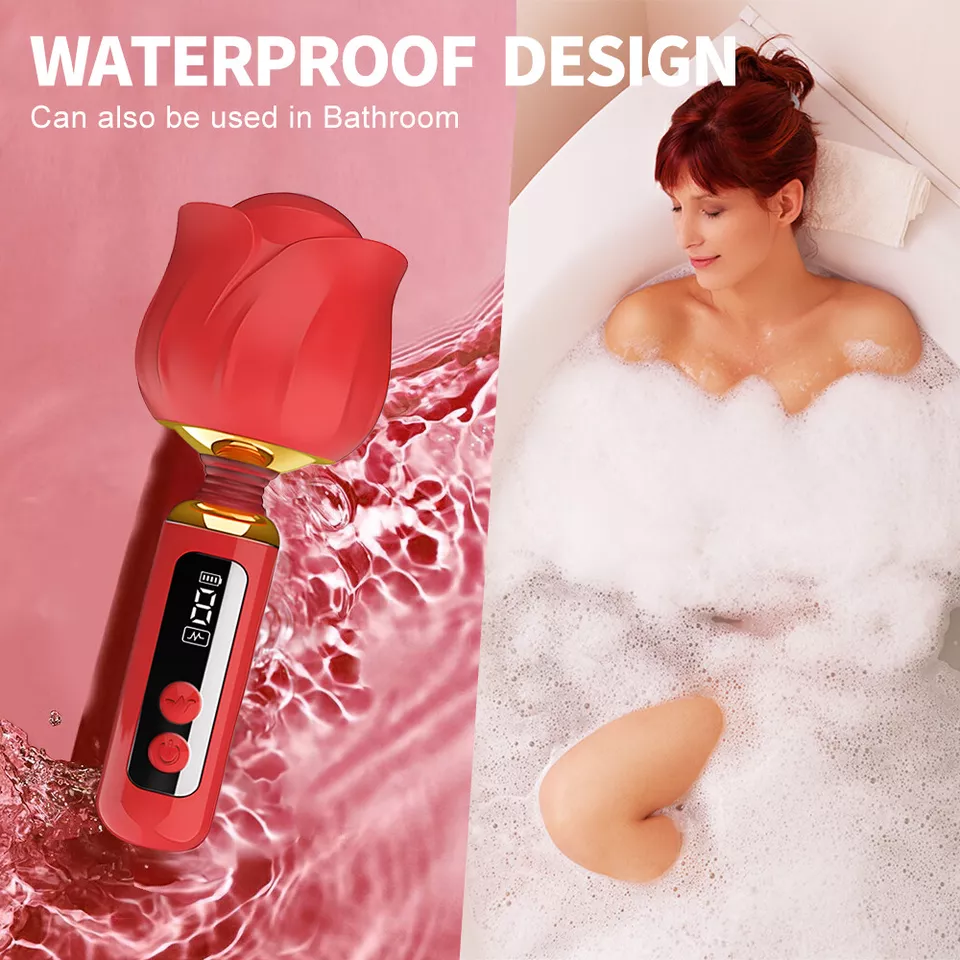 AI Extended Version Rose Wand Vibrator ( C0135 )