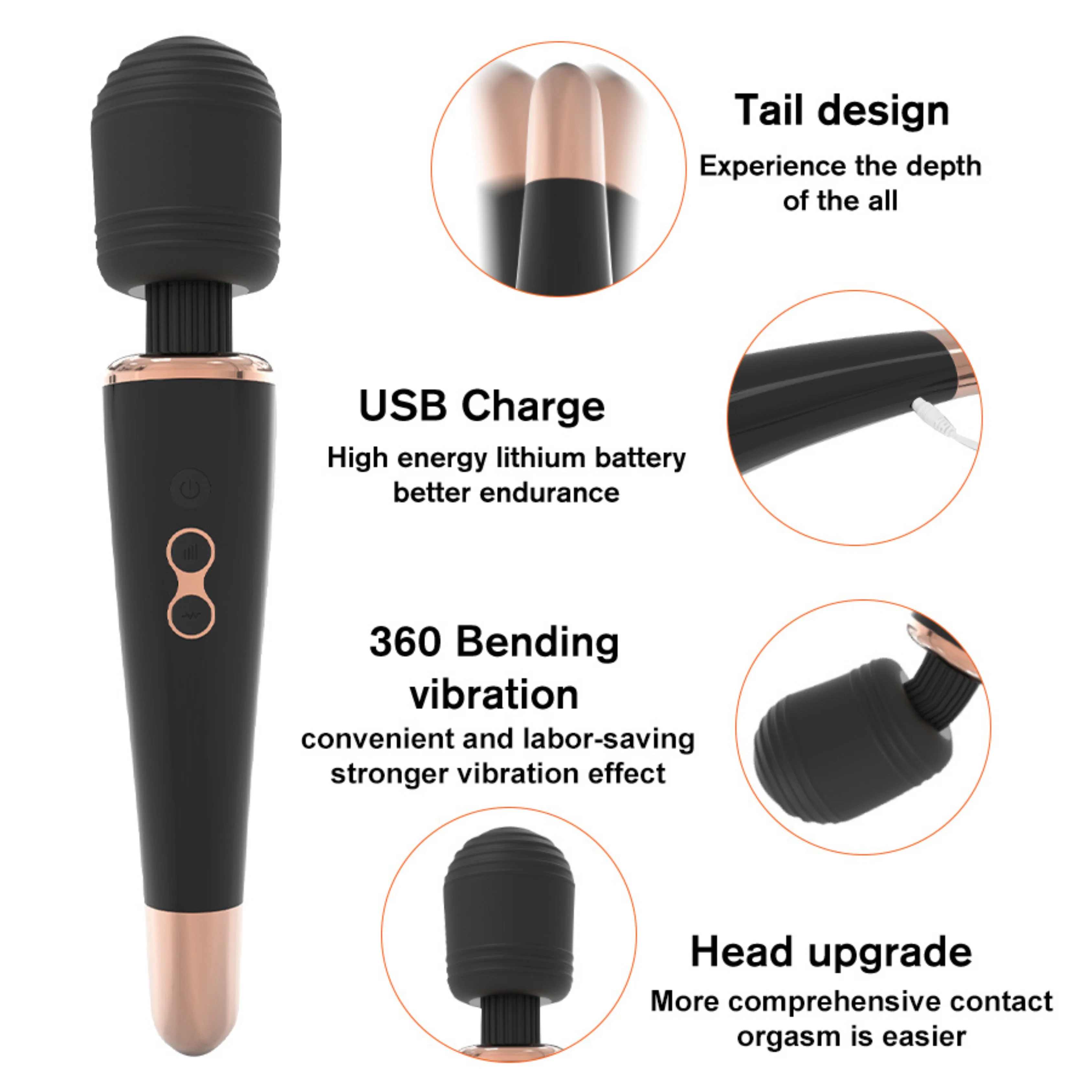 Av Super Wand Vibrator ( A0550 )